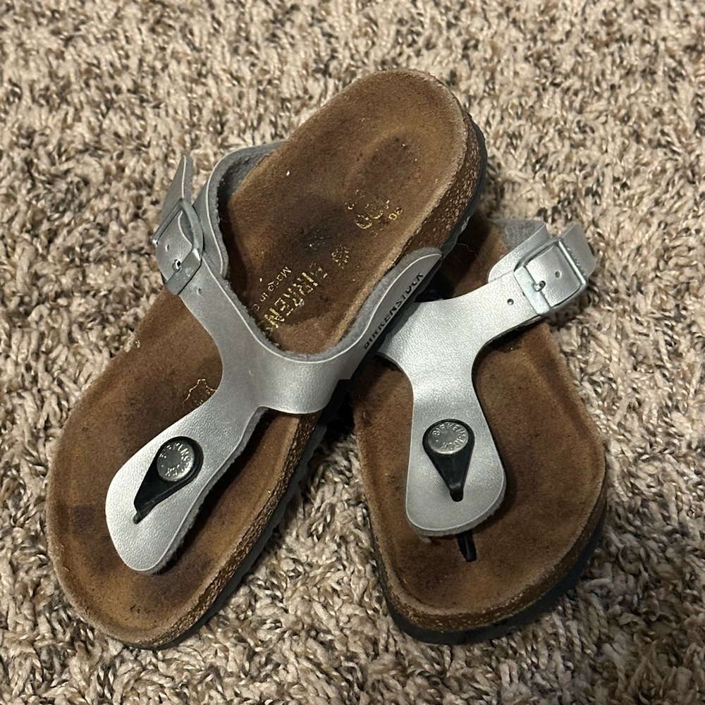 Size 12 little girl Birkenstocks
